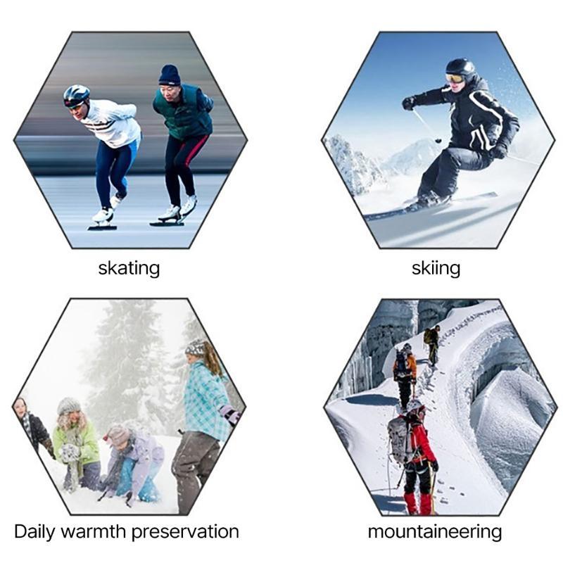Thermal Sock Winter - 652F Skisokken voor Dames Heren Compressie